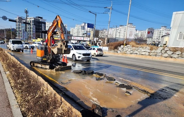 이달 들어 두 차례나 수돗물 단수