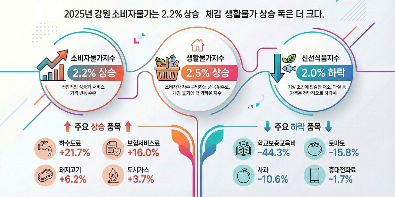 소비자 물가 2.2% 상승…쌀값은 역대 최고치 < 경제 < 큐레이션기사 - 원주투데이
